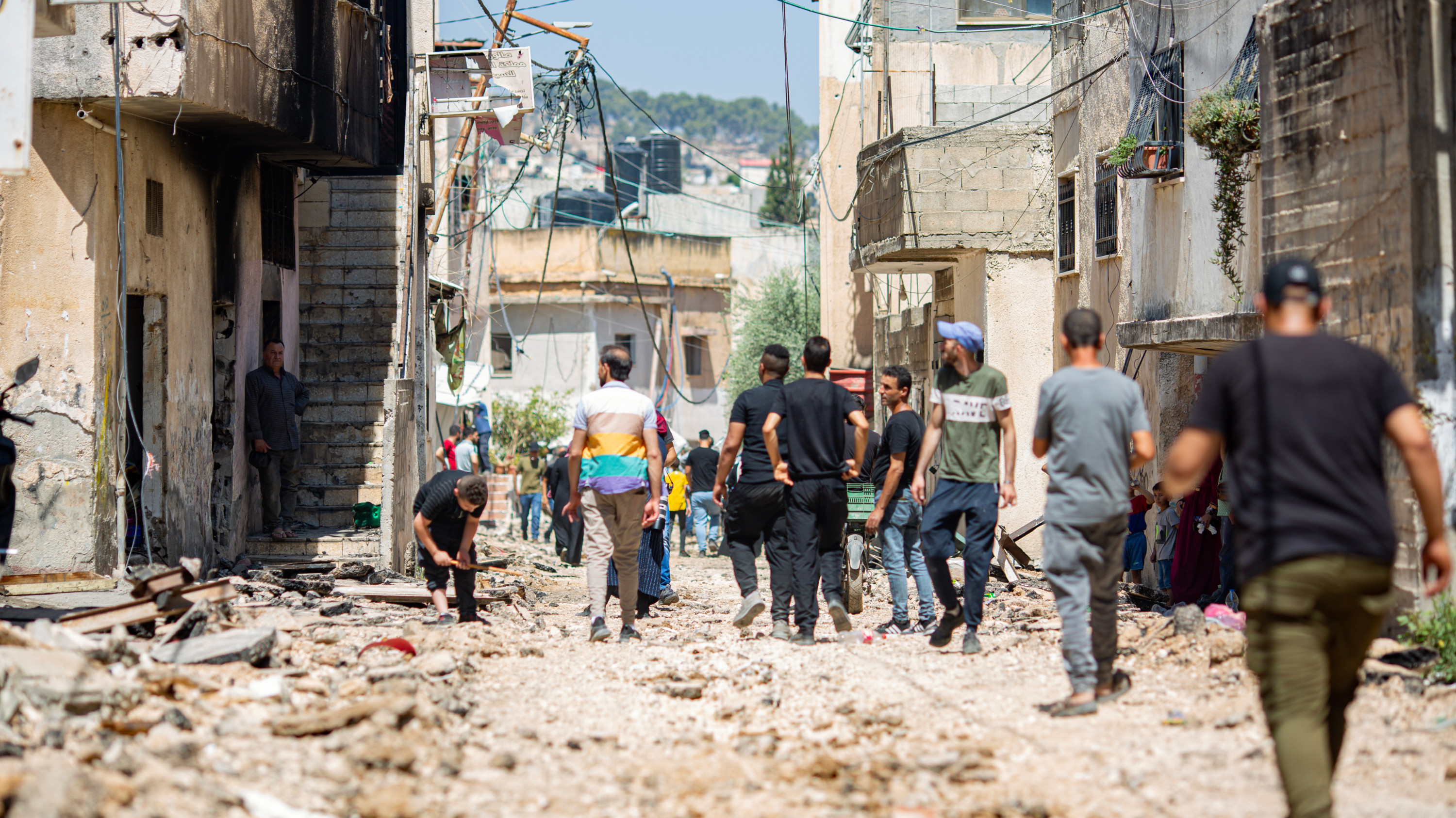 The streets of Jenin have been reduced to ruble as as Israel undertook one of its largest assaults on the city in 20 years (MEE/Latifeh Abdellatif)