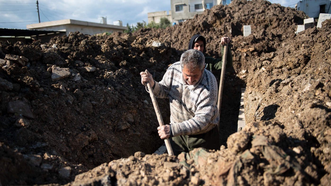 Digging in Jableh