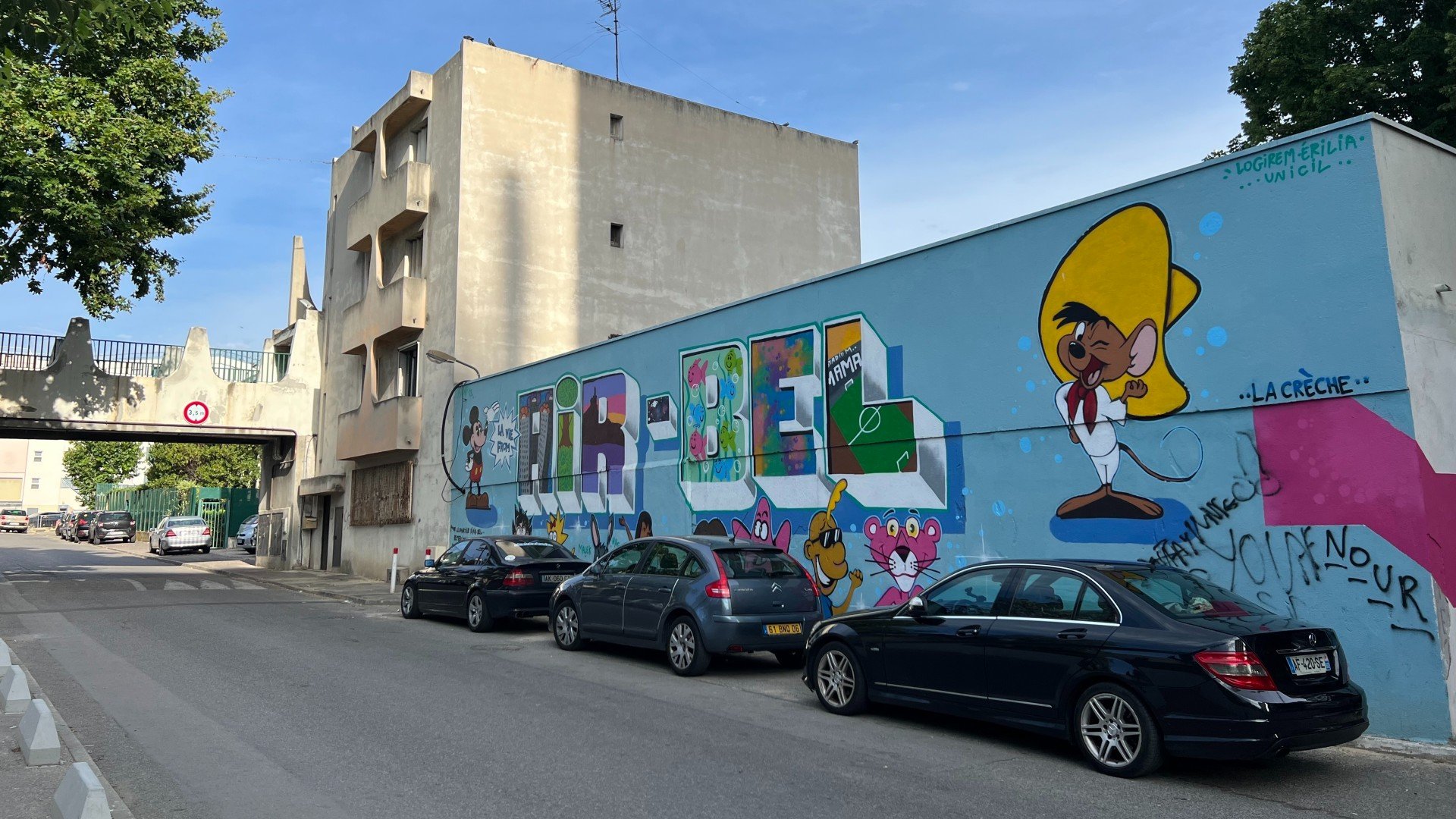 The Air-Bel estate in eastern Marseille, one of the city's poorest areas, was discovered to have Legionella in its water in 2017. Six years on, the problem hasn't been resolved (MEE/Frank Andrews)