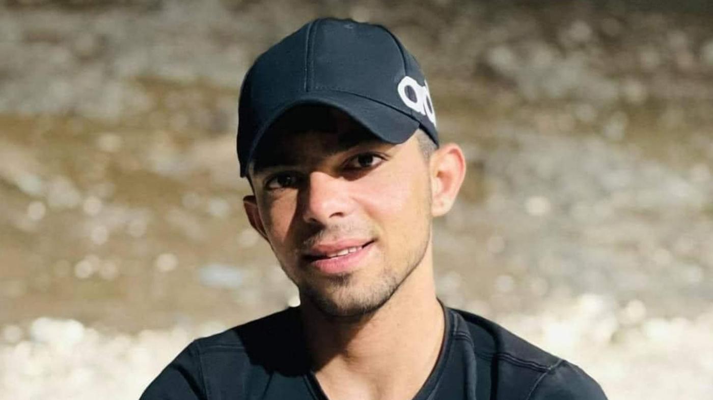 Sharif Hassan Rabah, 22, was shot dead by Israeli forces at the entrance to Fawwar refugee camp south of Hebron in the occupied West Bank on 9 February 2023 (Wafa news agency)